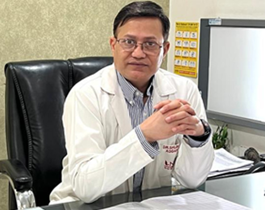 Dr. Shubhang Aggarwal at NHS Hospital, Jalandhar