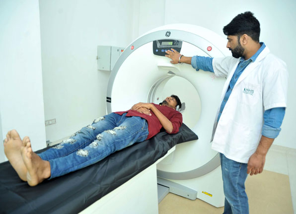 CT planning for revision knee replacement at NHS Hospital Jalandhar