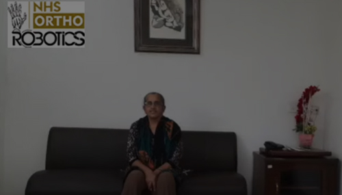 Robotic knee replacement patient testimonial