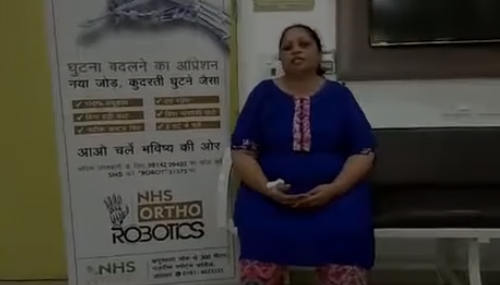 Robotic knee replacement patient testimonial